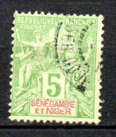 Col40 Colonie Sénégambie Et Niger 1903 N° 4 Oblitéré  Cote 8,00€ - Oblitérés