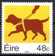 IRELAND 2006 - 1v - MNH - Guide Dog For The Blind - Blindness Braille Writing - Ceguera -  Blindheit - Cecità - Cécité - Handicaps