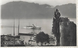 La Tour-de-Peilz Le Château Et Le Port 1948 - La Tour-de-Peilz