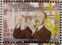 Belgium 2024, Belgian Inventors Leo Baekeland, MNH Single Stamp - Ungebraucht