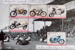 Belgium 2024, Belgium’s Iconic Motorcycles, MNH Sheetlet - Neufs