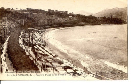 San-Sebastian - Saint-Sébastien (Espagne) - Paseo Y Playa De La Concha - Promenade Et Plage De La Concha - 91 - Guipúzcoa (San Sebastián)