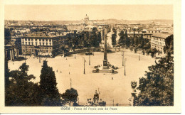 Roma - Rome (Italie) - Piazza Del Popolo Vista Dal Pincio - La Place Du Peuple Vue Du Pincio - 77377 - Piazze