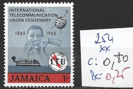 JAMAÏQUE 254 ** Côte 0.80 € - Jamaica (1962-...)