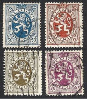 Belgien, 1929-1930, Wappenschild, Gestempelt - 1929-1941 Gran Montenez