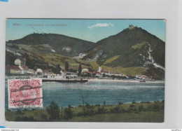 Wien - Leopoldsberg Mit Kahlenberg - Dampfschiff 1912 - Autres & Non Classés