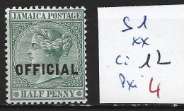 JAMAÏQUE SERVICE 1 ** Côte 12 € - Jamaica (1962-...)