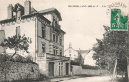 FRANCE - Bourbon L'Archambault - Villa Plaisance - Carte Postale Ancienne - Bourbon L'Archambault