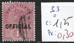 JAMAÏQUE SERVICE 3 Oblitéré Côte 1.25 € - Jamaica (1962-...)