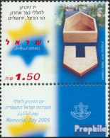 Israel 1818 Mit Tab (kompl.Ausg.) Postfrisch 2005 Gedenktag Holocaust Opfer - Neufs (avec Tabs)