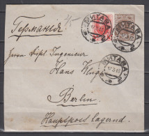 Russland Umschlag MiNo. U 52B ZuF Als Auslands-DS MNTABA/17.3.13 Nach Berlin - Entiers Postaux