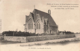 FRANCE - Le Croisic - La Chapelle Du Crucifix - Edifiée Sur La Source Où Furent Baptisés - Carte Postale Ancienne - Le Croisic