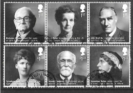 2016 British Humanitarians Used Set HRD2-B - Used Stamps