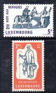 EU143 - LUSSEMBURGO 1960 , Unificaton. 576/577   ** MNH . RIFUGIATO : LOTTO SEI SERIE COMPLETE - Ungebraucht