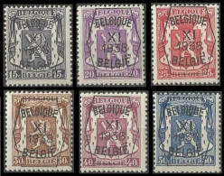 PRE393/398** (PO11) - 1935-1949 Piccolo Sigillo Dello Stato