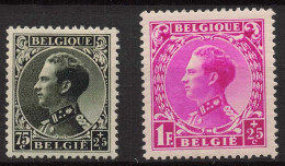 Timbre - BELGIQUE - 1934 - COB 390+392** MNH - Cote 95 - Neufs