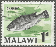 Malawi 1964 Definitives. 1d Used. SG 216 - Malawi (1964-...)