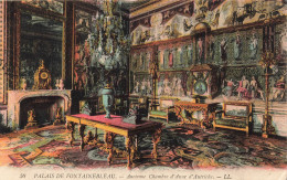 FRANCE - Fontainebleau - Palais De Fontainebleau - Ancienne Chambre D'Anne D'Autriche - Carte Postale Ancienne - Fontainebleau