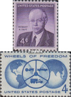 USA 791,792 (kompl.Ausg.) Postfrisch 1960 Robert A.Taft, Autoausstellung - Unused Stamps