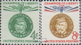 USA 798-799 (kompl.Ausg.) Postfrisch 1960 Freiheitskämpfer Giuseppe Garibald - Ongebruikt