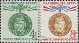 USA 798-799 (kompl.Ausg.) Postfrisch 1960 Freiheitskämpfer Giuseppe Garibald - Nuovi