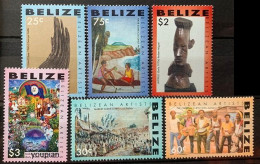 Belize 2007, Contemporary Art, MNH Stamps Set - Belize (1973-...)
