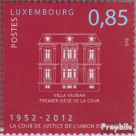 Luxemburg 1955 (kompl.Ausg.) Postfrisch 2012 Europäischer Gerichtshof - Nuovi