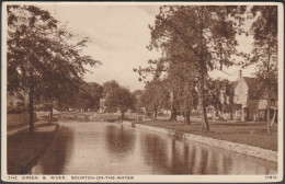 The Green & River, Bourton-on-the-Water, Gloucestershire, C.1940 - Salmon Postcard - Altri & Non Classificati