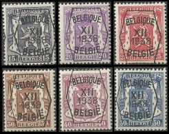 PRE399/404** (PO12) - 1935-1949 Kleines Staatssiegel