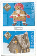 Norwegen 1411Du-1412Du (kompl.Ausg.) Postfrisch 2001 Weihnachtsbräuche - Unused Stamps