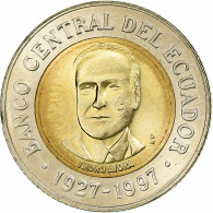 Équateur, 500 Sucres, 1997, Bimétallique, SPL, KM:102 - Equateur