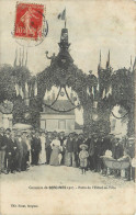 SERGINES - Concours De 1907, Porte De L'hôtel De Ville. (carte Vendue En L'état) - Sergines