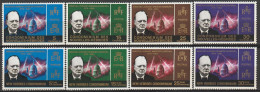 Nouvelles Hébrides Mort De Sir Winston Churchill 1966 N°227/234 *neuf Charnière - Unused Stamps