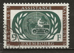 LUXEMBOURG: Obl., N°YT 499, TB - Usati