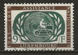 LUXEMBOURG: Obl., N°YT 499, TB - Gebruikt
