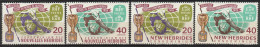 Nouvelles Hébrides Coupe Du Monde De Football Francaise Anglaise 1966 N°235/238 Neuf*charnière - Ungebraucht