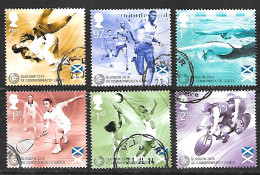 2014 Commonwealth Games Used Set HRD2-C - Oblitérés