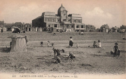 FRANCE - Cayeux Sur Mer - Vue Sur La Plage Et Le Casino - LL - Animé - Carte Postale Ancienne - Cayeux Sur Mer