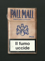 Tabacco Pacchetto Di Sigarette Italia - Pall Mall Free 01 Da 20 Pezzi ( Vuoto ) - Porta Sigarette (vuoti)