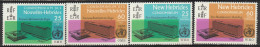 Nouvelles Hébrides Inauguration Du Siège De L Organisation Mondiale De La San 1966 N°245/248 Neuf*charnière - Unused Stamps