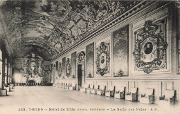 FRANCE - Tours - Hôtel De Ville - La Salle Des Fêtes - AP - Carte Postale Ancienne - Tours