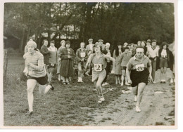 Photo Meurisse Années 1930,3 Athlètes Féminines, Format 13/18 - Sporten