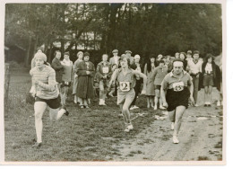 Photo Meurisse Années 1930,3 Athlètes Féminines, Format 13/18 - Deportes