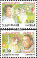 Dänemark - Grönland 450-451 (kompl.Ausg.) Postfrisch 2005 Weihnachten - Unused Stamps