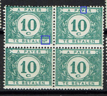 TX 33 Bloc 4  **  T1  Tache EN Et T2  Point Y - Timbres