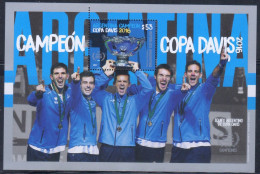 Argentina 2017 - HB Argentina Campeón De La Copa Davis 2016 - Tenis - Ungebraucht