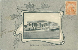 URUGUAY - MONTEVIDEO - HOSPITAL ITALIANO - EDIT. GALLI - 1900s (17680) - Uruguay