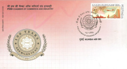 INDIA - 2005 - FDC STAMP OF PHD CHAMBER OF COMMERCE AND INDUSTRY. - Cartas & Documentos