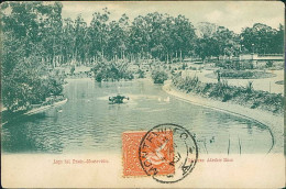 URUGUAY - MONTEVIDEO - LAGO DEL PRADO - EDIT. HNOS - 1900s / STAMP (17682) - Uruguay