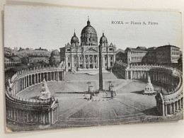 CPA Précurseur - ITALIE - ROME - ROMA - Piazza Di S.Pietro - Piazze